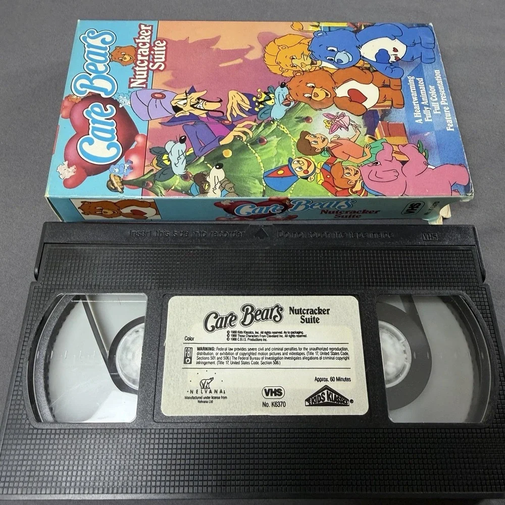 Care Bears Nutcracker Suite VHS Video Tape 1988 Vintage - Picture 3 of 3